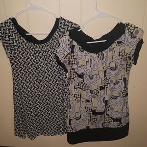 Two womens tops